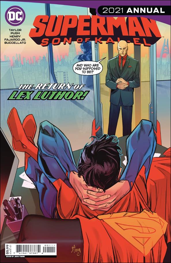Superman: Son of Kal-El 2021 Annual issue 1 John Timms Cover