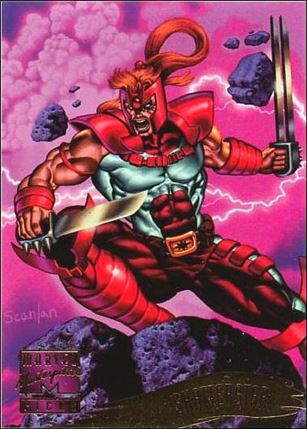1995 Marvel Masterpieces (Base Set) card 144 Shatterstar