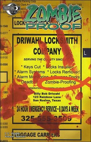 Zombie Proof issue 2 Vincent Spencer Cover