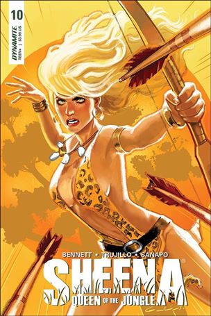 Sheena: Queen of the Jungle (2017) issue 10-C Diego Galindo Cover