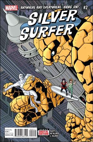 Silver Surfer (2016) issue 2 Michael Allred Cover