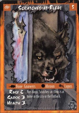 Rage Limited (Base Set) card 231 Scratches-at-Fleas 