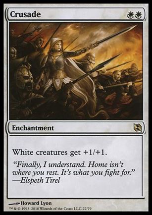 Magic the Gathering: Duel Decks: Elspeth vs. Tezzeret (Base Set) card 27 Crusade