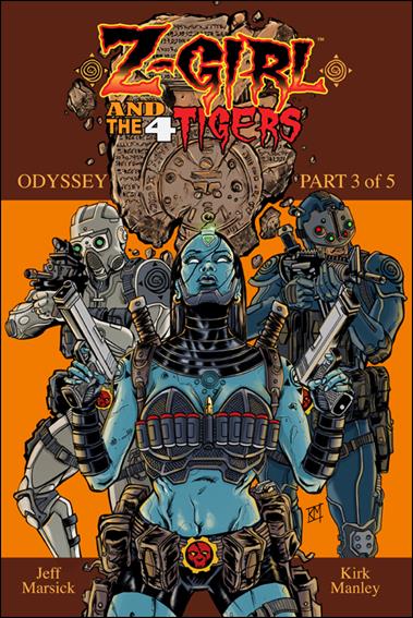 Z-Girl and the 4 Tigers issue 3