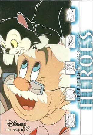 Disney Treasures: Series 3 (Base Set) card 207 Geppetto - Pinocchio