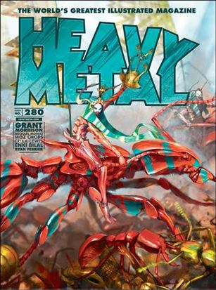 Heavy Metal issue 280-B Prophets of the Ghost Ants Cover