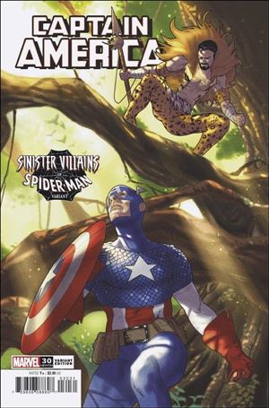 Captain America (2018) issue 30-B Taurin Clarke Sinister Villains Cover