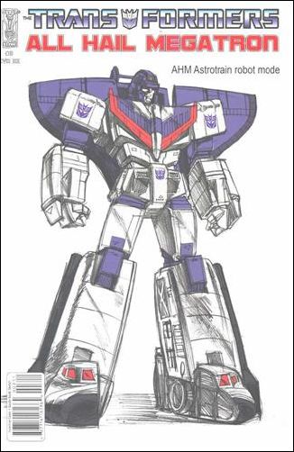 Transformers: All Hail Megatron issue 3-C Guido Guidi Design Cover