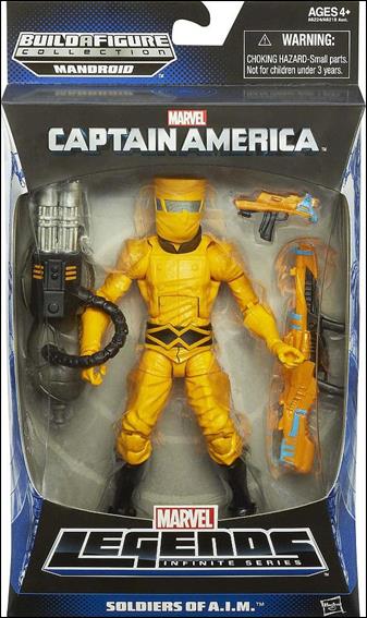 Marvel Legends Infinite: Captain America (Mandroid Series) figure 4-C Soldiers of A.I.M. (A.I.M. Soldier)
