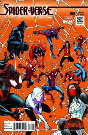 Spider-Verse (2015/07)  issue 1-C Polybagged Books-A-Million / 2nd & Charles Cover