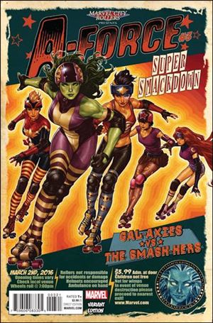 A-Force (2016) issue 3-C Mark Brooks 1:25 Cover