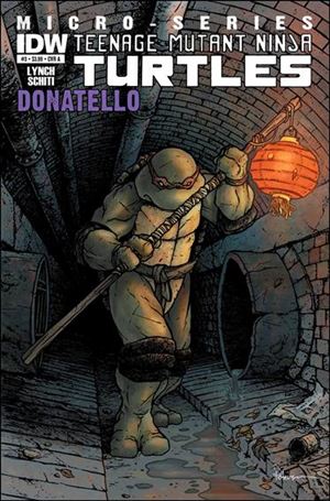 Teenage Mutant Ninja Turtles MicroSeries issue 3 David Peterson Cover
