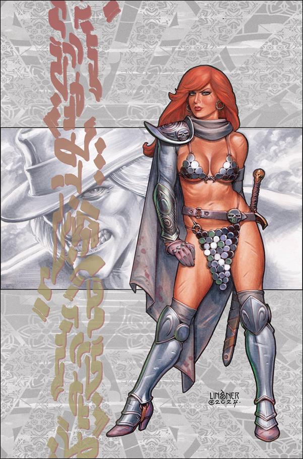 Red Sonja: Death and the Devil issue 3-F Limited Virgin Cover by Joseph Michael Linsner