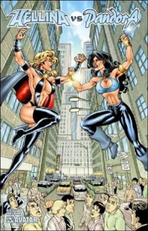 Hellina vs Pandora issue 3-D Clint Hilinski Cover
