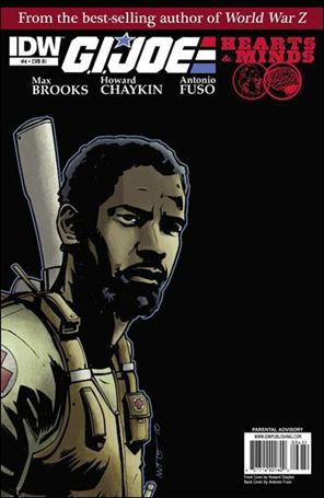 G.I. Joe: Hearts & Minds issue 4-E Howard Chaykin and Antonio Fuso Wraparound Cover