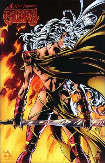 Alan Moore's Glory issue 2-C Matt Haley Cover