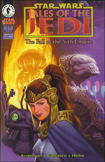 Star Wars: Tales of the Jedi - Fall of the Sith Empire issue 1-B American Entertainment Cover