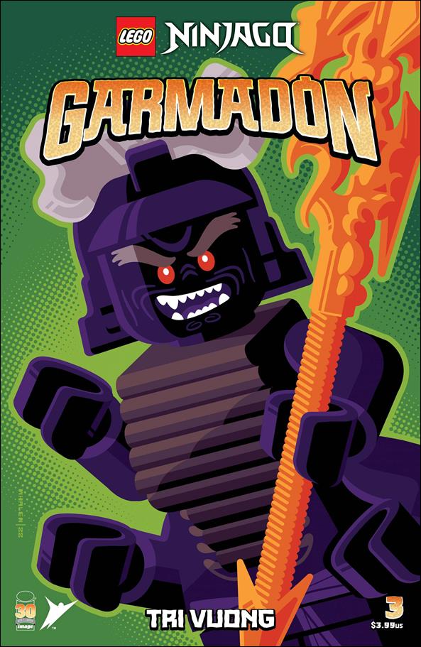 LEGO Ninjago: Garmadon issue 3-C Tom Whalen 1:10 Cover