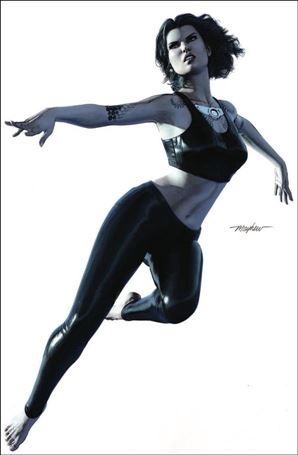 Bloodshot (2019) issue 10-H Mike Mayhew Exchange White Virgin Cover 1/300