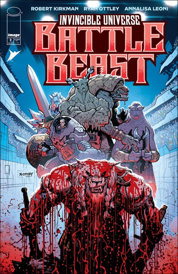Invincible Universe: Battle Beast issue 2 Ryan Ottley Cover