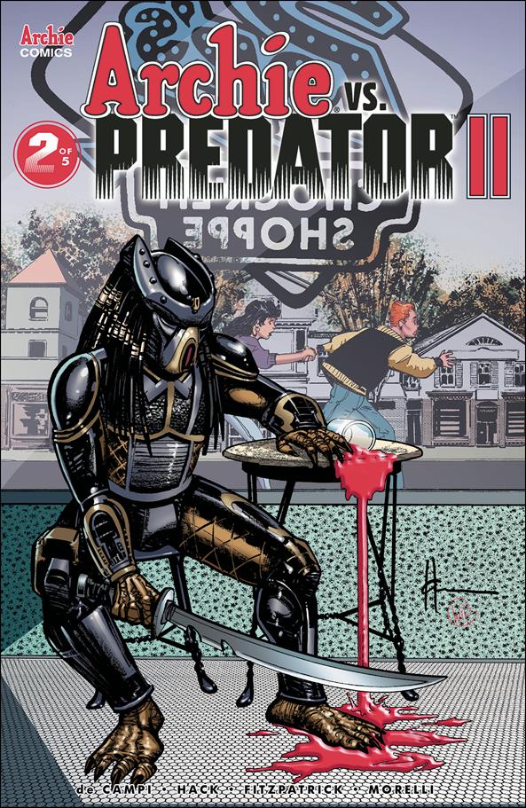 Archie vs Predator II issue 2-B Howard Chaykin Cover