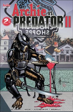 Archie vs Predator II issue 2-B Howard Chaykin Cover