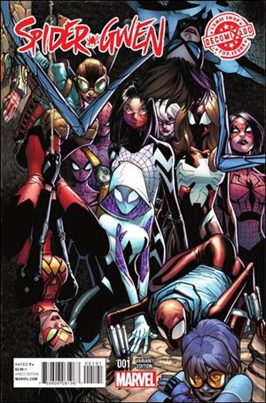 Spider-Gwen (2015/04) issue 1-XH Humberto Ramos Decomixado Cover