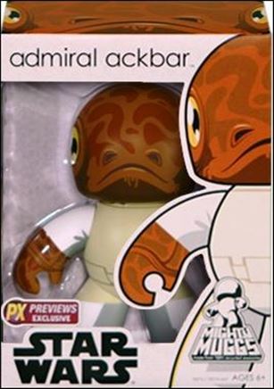 Mighty Muggs (Star Wars) Exclusives figure 2 Admiral Ackbar