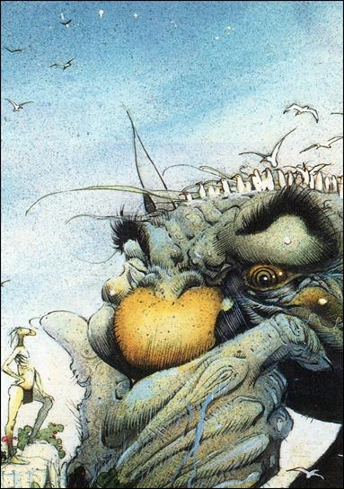 Art Suydam (Base Set) card 56 The Thinker