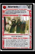 Star Wars: Premiere Limited (Base Set) card 278 Spaceport Speeders