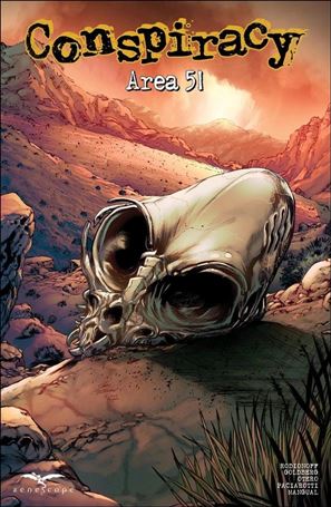Conspiracy: Area 51 issue 1-B Igor Vitorino Cover