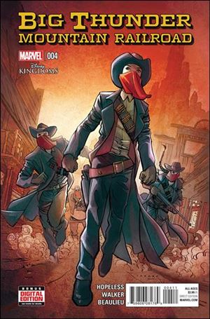 Big Thunder Mountain Railroad issue 4 Marcio Takara Cover