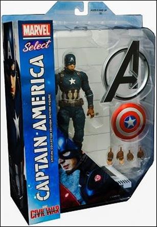 Marvel Select figure 99 Captain America Civil War