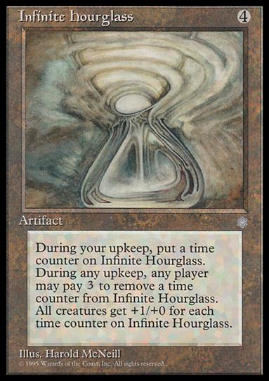 Magic the Gathering: Ice Age (Base Set) card 323 Infinite Hourglass