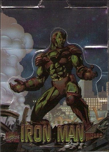 Iron Man Chromium Stand-Up (Promo) card nn Iron Man