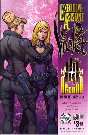 Executive Assistant: Violet issue 2 Pop Mhan Standard Cover