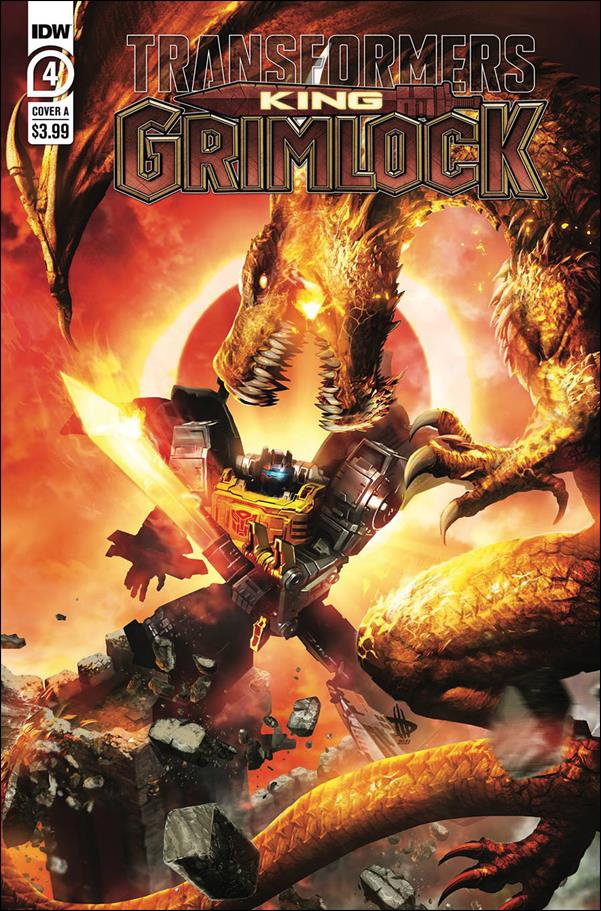 Transformers: King Grimlock issue 4 Dave Wilkins Cover
