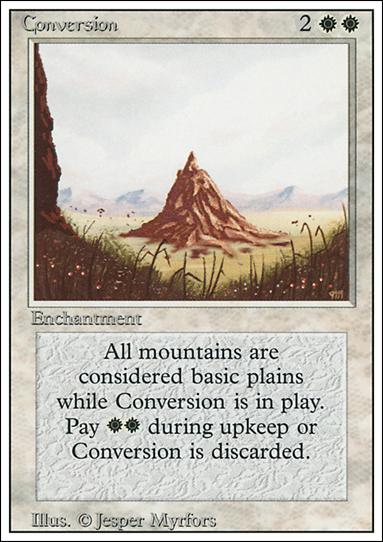 Magic the Gathering: Revised (Base Set) card 14 Conversion