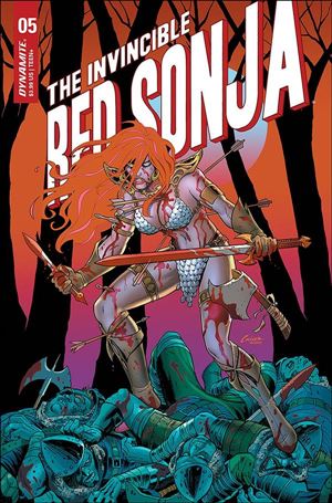 Invincible Red Sonja issue 5 Amanda Conner Cover