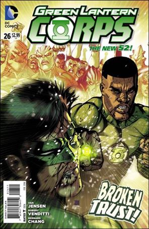 Green Lantern Corps (2011) issue 26 Standard Cover