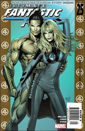 Ultimate Fantastic Four issue 25-B Newsstand Edition / Price Variant Flipbook