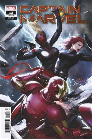 Captain Marvel (2019) issue 12-B InHyuk Lee Connecting Cover