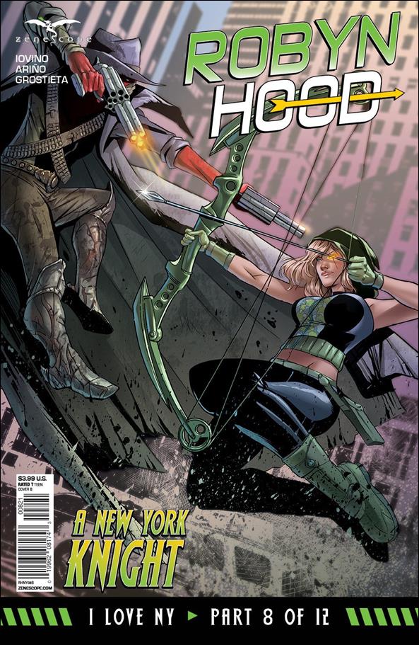 Robyn Hood: I Love NY issue 8-B Pasquale Qualano Cover