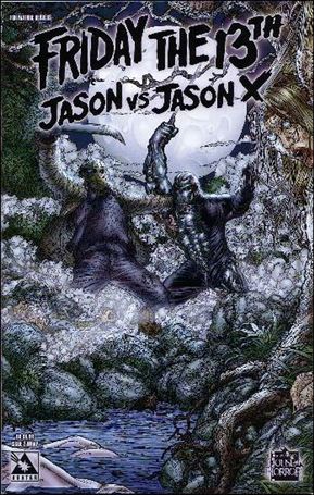 Friday the 13th: Jason vs Jason X issue 2-B Wraparound Cover