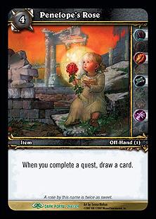 World of Warcraft: Through the Dark Portal (Base Set) card 266 Penelope's Rose