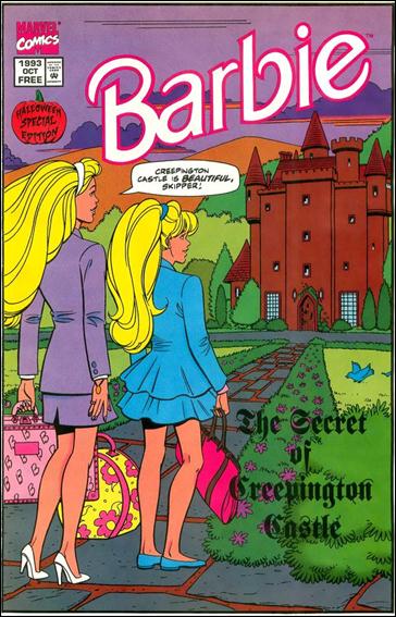 Barbie Halloween Special issue 1 Newspaper stock