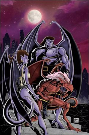 Gargoyles (2022) issue 5-ZC Ken Haeser Homage Virgin 1:10 FOC Cover