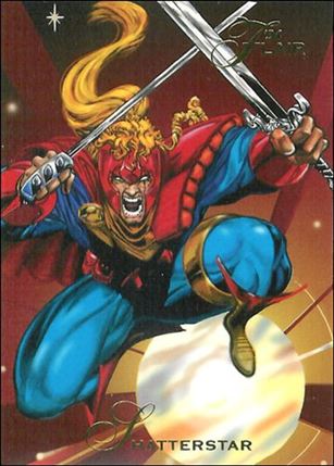 Marvel Annual Flair '94 (Base Set) card 79 Shatterstar