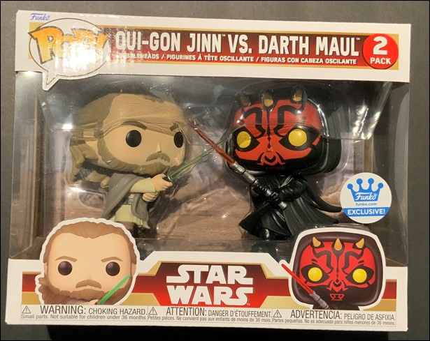 POP! Star Wars Multi-Packs figure nn28 Qui-Gon Jinn vs. Darth Maul