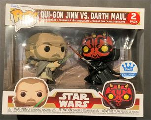 POP! Star Wars Multi-Packs figure nn28 Qui-Gon Jinn vs. Darth Maul